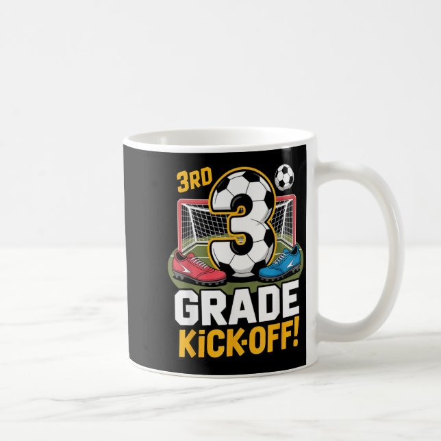Mug Lancement du football de 3e année Retour à l'école (Droite)