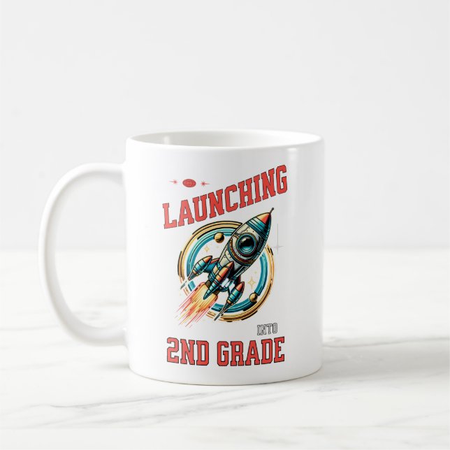 Mug Lancement en 2e année - Retour à l'école  (Gauche)