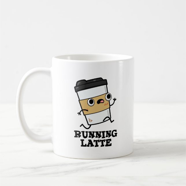 Mug Lancer Le Dernier Jeu De Café Drôle (Gauche)