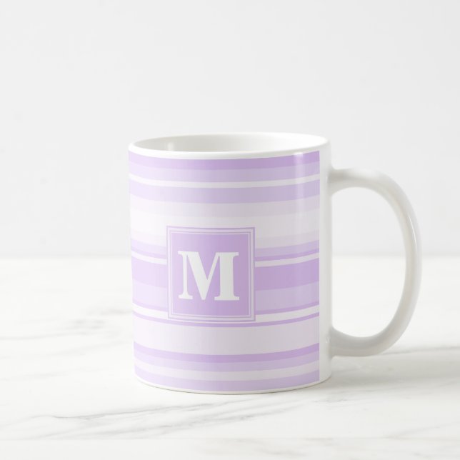 Mug Landes lilas monogrammes (Droite)