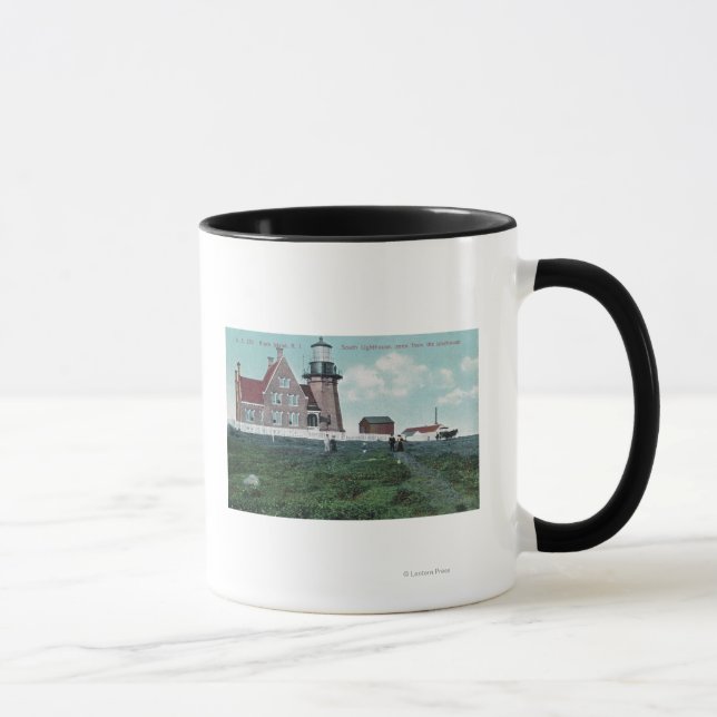 Mug Landhouse Vue sur le phare sud (Droite)