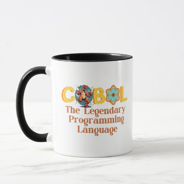 Mug Langage de programmation légendaire Cobol (Gauche)