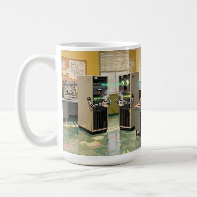 Mug « Langage Machine » - Technologie humoristique     (Gauche)