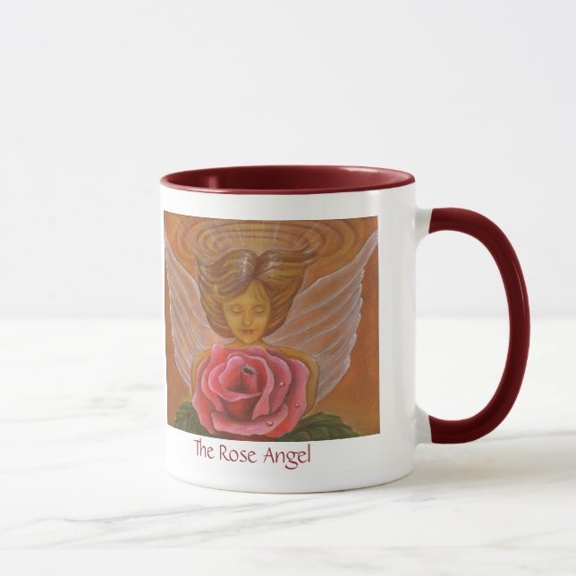 Mug L'ange de rose (Droite)