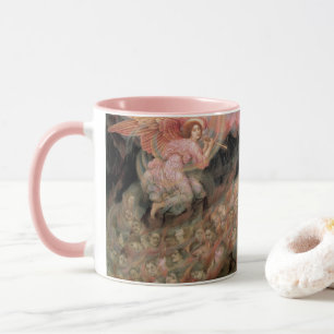 Mug L'ange jouant de la flûte aux âmes en enfer d'Evel