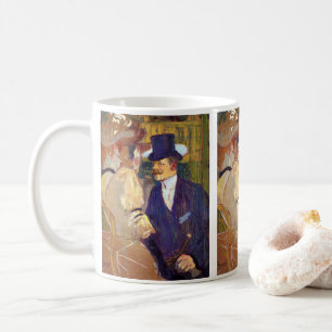 Mug L'Anglais de Toulouse Lautrec, Art Vintage