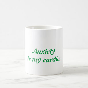 Mug L'angoisse est ma moelle cardio