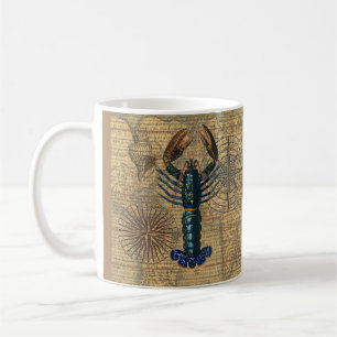 Mug langouste de homard Coquillages fruits de mer Océa