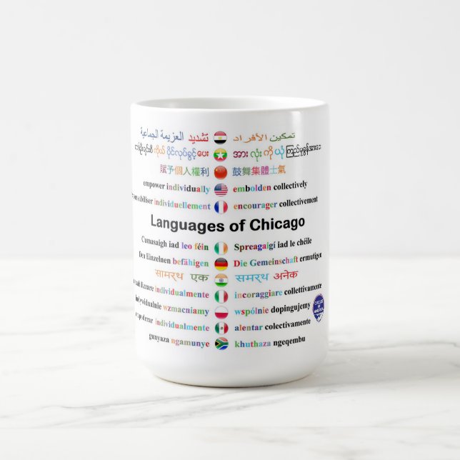 Mug Langue de Chicago (Centre)