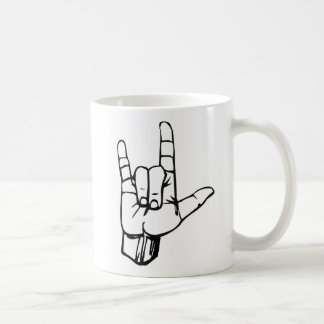 Mug Langue des signes américaine - je t'aime