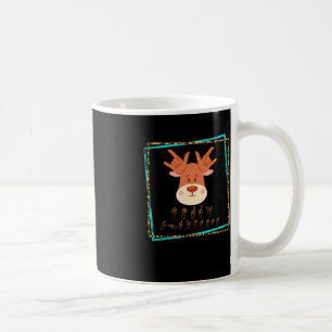Mug Langue des signes Sourds Reindeds de Noël Sourds A