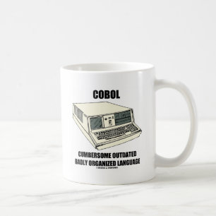 Mug Langue mal organisée périmée encombrante de COB
