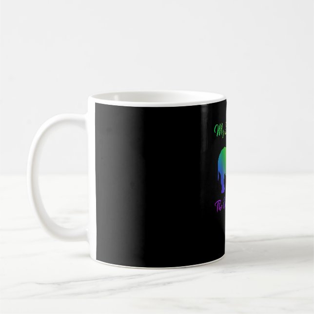 Mug L'animal de mon esprit Le Chubby Unicorn Rhino (Gauche)