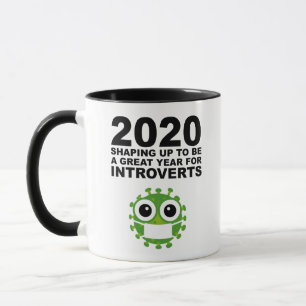 Mug L'Année 2020 Pour Les Introvertis