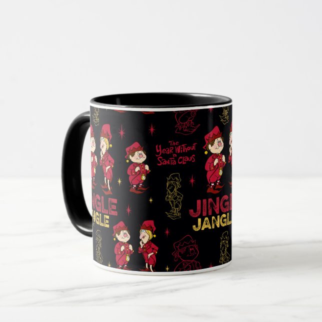 Mug L'ANNÉE SANS SANTA CLAUS™ | Motif Elf (Devant gauche)