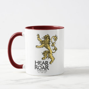 Mug Lannister Sigil - Entendez-Moi Roar