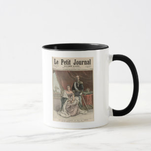 Mug L'anniversaire de noces d'argent du roi