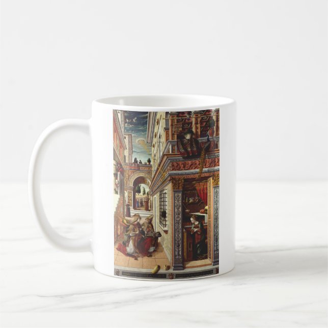Mug L'Annonciation Carlo Crivelli Art de la Renaissanc (Gauche)