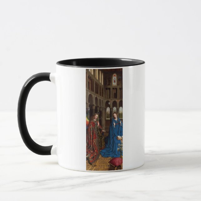 Mug L'Annonciation de Van Eyck Premium Lumière Cathédr (Gauche)