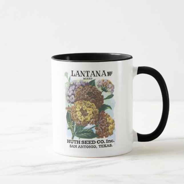 Mug Lantana Mixte, Huth Seed Co (Droite)