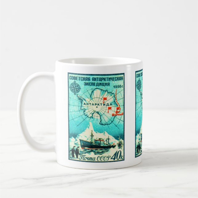 Mug L'Antarctique 1956 (Gauche)