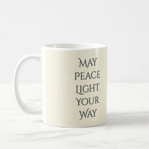 Mug Lanterne ange céleste de l'hiver de la paix