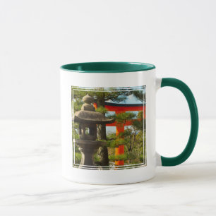 Mug Lanterne en pierre et porte de Torii