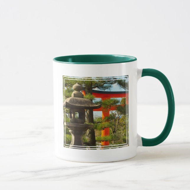 Mug Lanterne en pierre et porte de Torii (Droite)