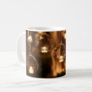 Mug Lanterne en verre suspendue magique à bougie