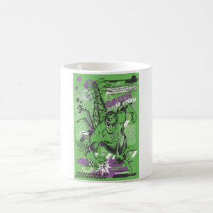 Mug Lanterne verte - affiche absurde de collage