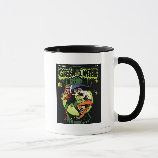 Mug Lanterne verte avec cape en combat (Droite)