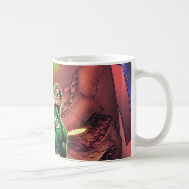 Mug Lanterne verte avec flux de lumière - Couleur (Droite)