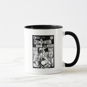 Mug Lanterne verte - Bande dessinée verte, Noir