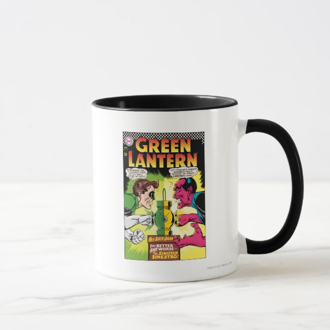 Mug Lanterne verte contre Sinestro (Droite)