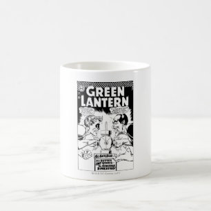 Mug Lanterne verte contre Sinestro, noir et blanc
