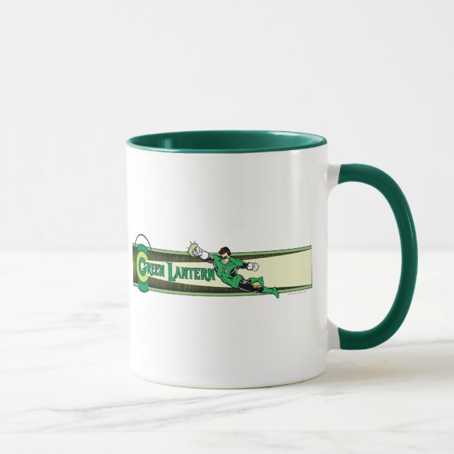 Mug Lanterne verte et logo (Droite)