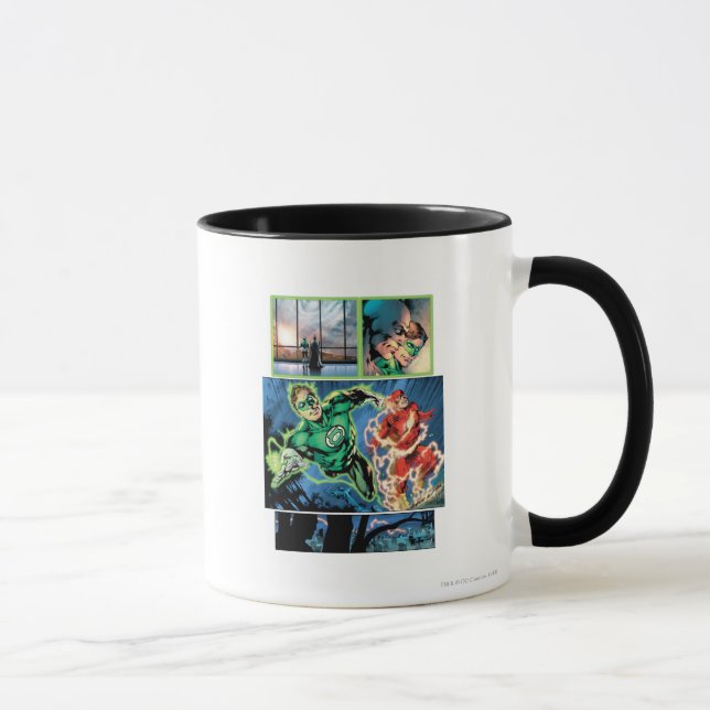 Mug Lanterne verte et panneau Flash (Droite)