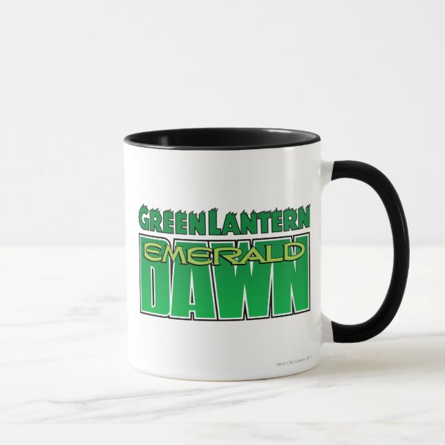 Mug Lanterne verte - logo Emerald Dawn (Droite)