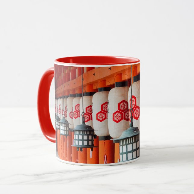 Mug Lanternes à l'intérieur du sanctuaire Itsukushima (Devant gauche)