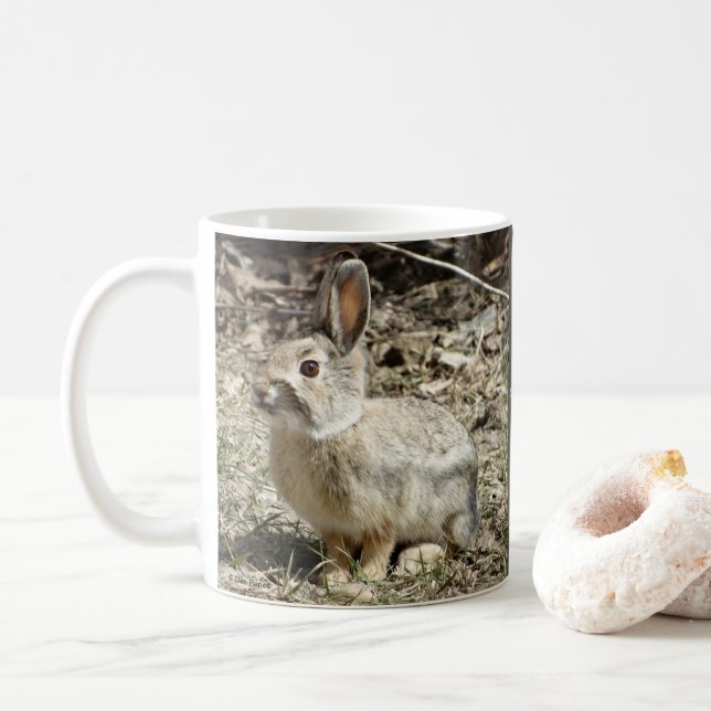 Mug Lapin à queue de coton R24 (Avec donut)