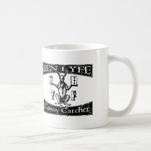 Mug Lapin attrapeur de Conny, gravure sur bois, Robert