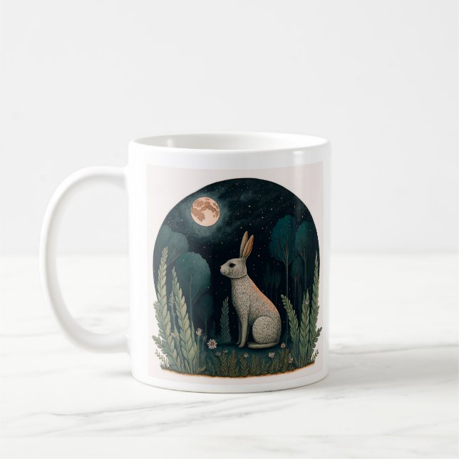 Mug Lapin au clair de lune (Gauche)