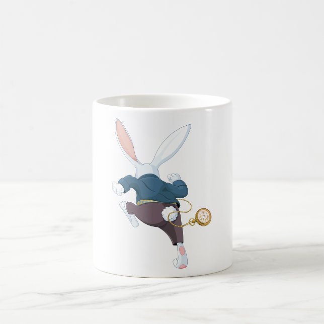 Mug Lapin Blanc Qui S'Éloigne (Créateur téléchargé)