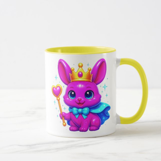 Mug Lapin cape et couronne  (Droite)