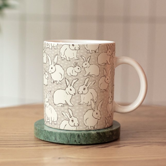 Mug Lapin Céleste lapins Bonanza - motif. (Créateur téléchargé)