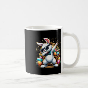 Mug Lapin Dabbing Lapin de Pâques Chasse aux œufs Garç