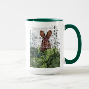 Mug Lapin dans une patte de chou