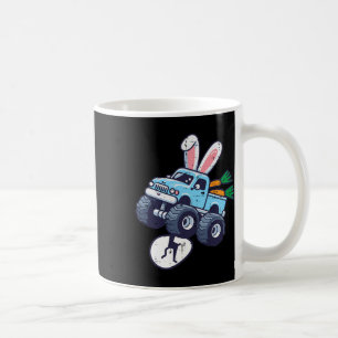 Mug Lapin de camion monstre de Pâques Chasse aux œufs