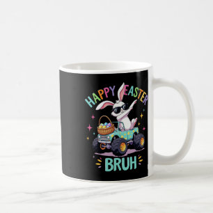 Mug Lapin de dabbing Bruh Joyeuses Pâques Monstre Cami