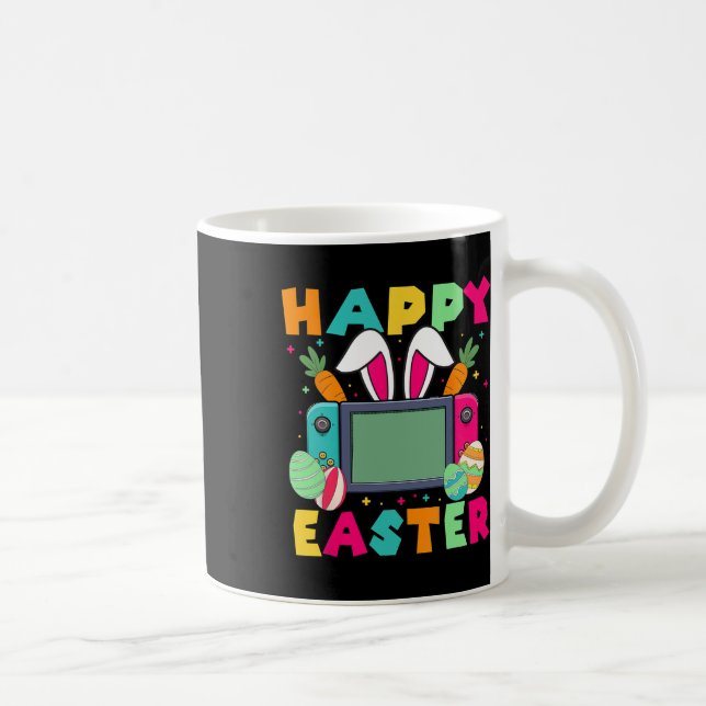 Mug Lapin de jeu vidéo de Pâques Manette de jeu Joueur (Droite)